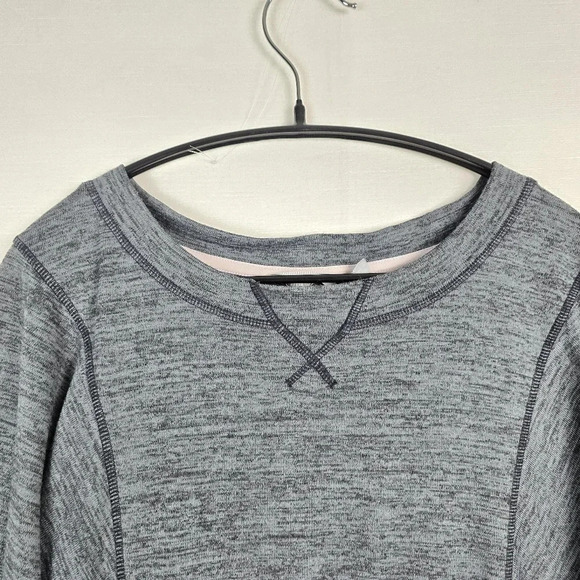 Athleta Dress Give It Your All Knee Long Sleeve Drawstring Hiking TrailGray Sz M - Picture 3 of 16